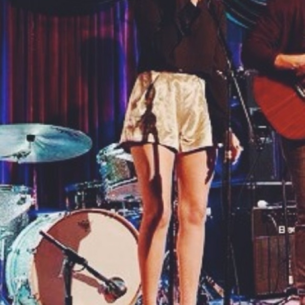Finders Keepers Metallic Shorts‎